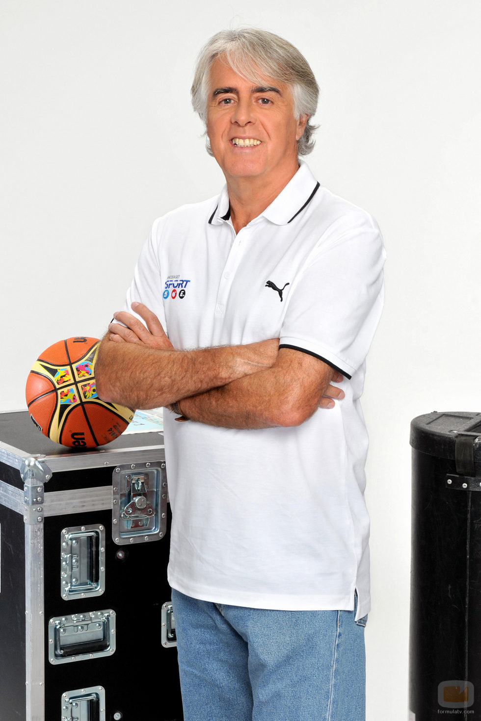 Siro López, comentarista del Mundial de Baloncesto 2014
