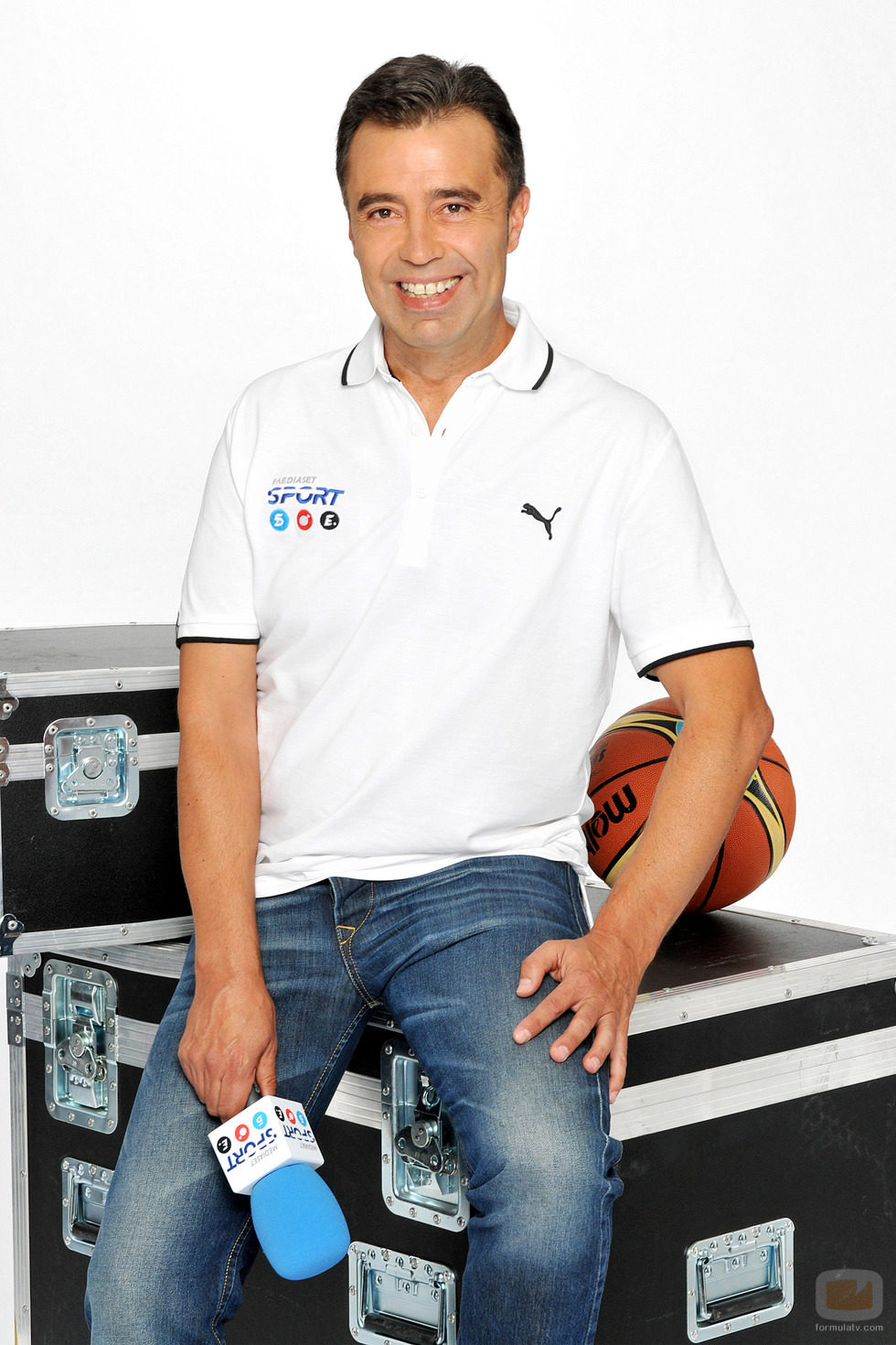 José Antonio Luque, comentarista del Mundial de Baloncesto 2014