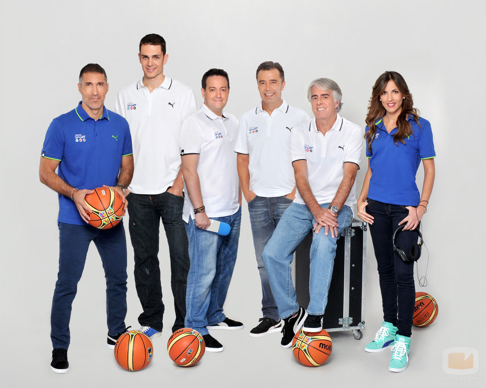 El equipo de comentaristas del Mundial de Baloncesto 2014