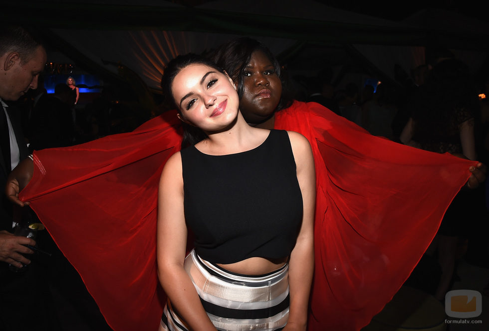 Gabourey Sidibe y Ariel Winter, juntas en el backstage de los Emmy 2014