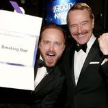 Aaron Paul y Bryan Cranston: "Yo, hemos ganado un Emmy, bitch!"