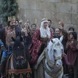 Los Reyes Católicos en una escena de 'Isabel'
