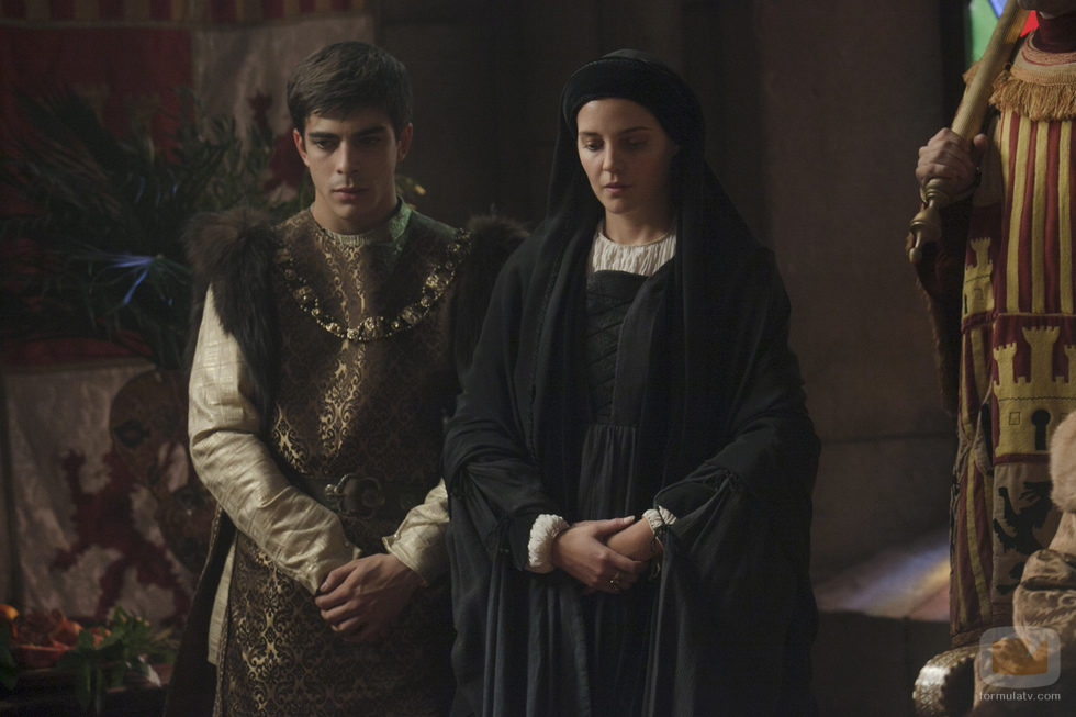 Escena de la tercera temporada de 'Isabel'