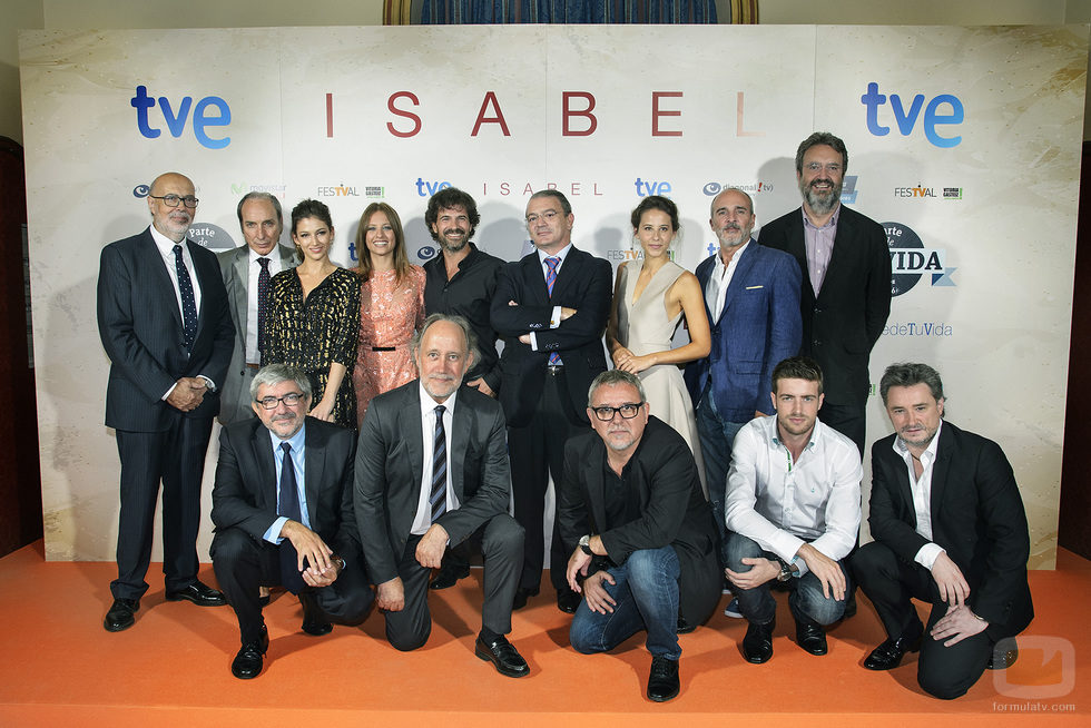 Equipo de 'Isabel' en el FesTVal