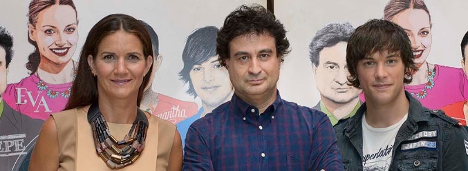 Samantha Vallejo-Nágera, Pepe Rodríguez y Jordi Cruz en el FesTVal 2014