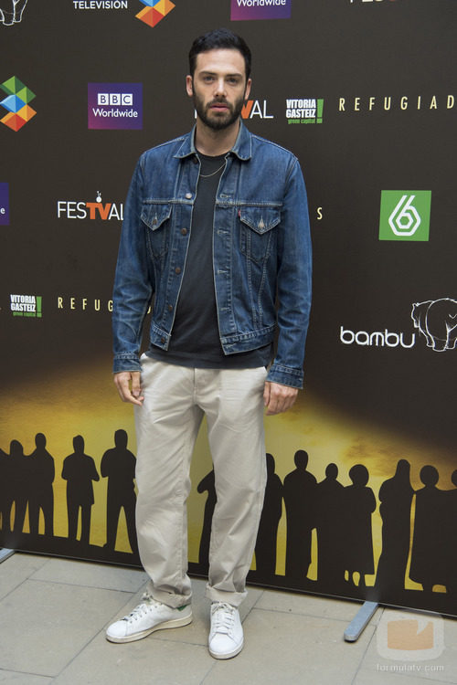 David Leon en la presentación del FesTVal 2014