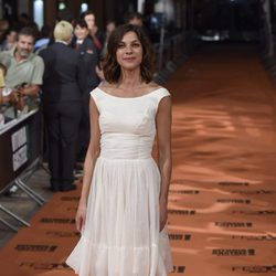 Natalia Tena en la alfombra naranja del FesTVal 2014