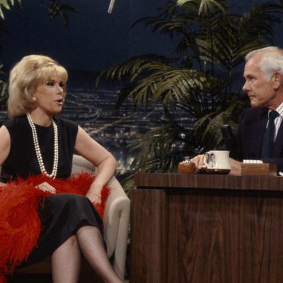 Joan Rivers y Johnny Carson