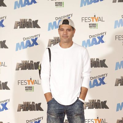 Frank Cuesta posa durante la presentación de la nueva temporada de 'Wild Frank'