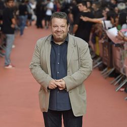 Alberto Chicote en la alfombra naranja del FesTVal 2014