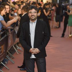 Jordi Évole en la alfombra naranja del FesTVal 2014