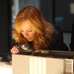 Fotografía del rodaje de la serie 'CSI: Las Vegas'