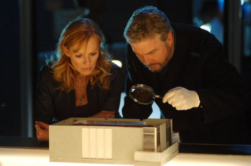Intervención de William Petersen y Marg Helgengerberg en 'CSI: Las Vegas'