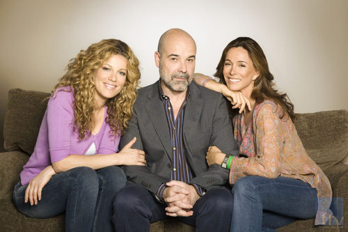 Jaydy Mitchel, Antonio Resines y Lydia Bosch