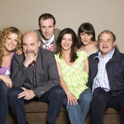 Jaydy Míchel, Antonio Resines, Antonio Molero, Goizalde Núñez, Pepa Aniorte y Jesús Bonilla