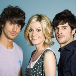 Michel Gurfi, Alexandra Jiménez y Alejo Sauras