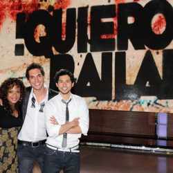 María Torres, Josep Lobató, y Nick Florez