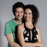 Paco León y Melanie Olivares en una foto promocional de 'Aída'