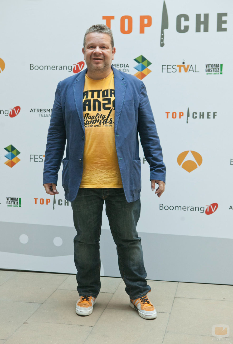 Alberto Chicote en la presentación de la segunda edición de 'Top Chef'
