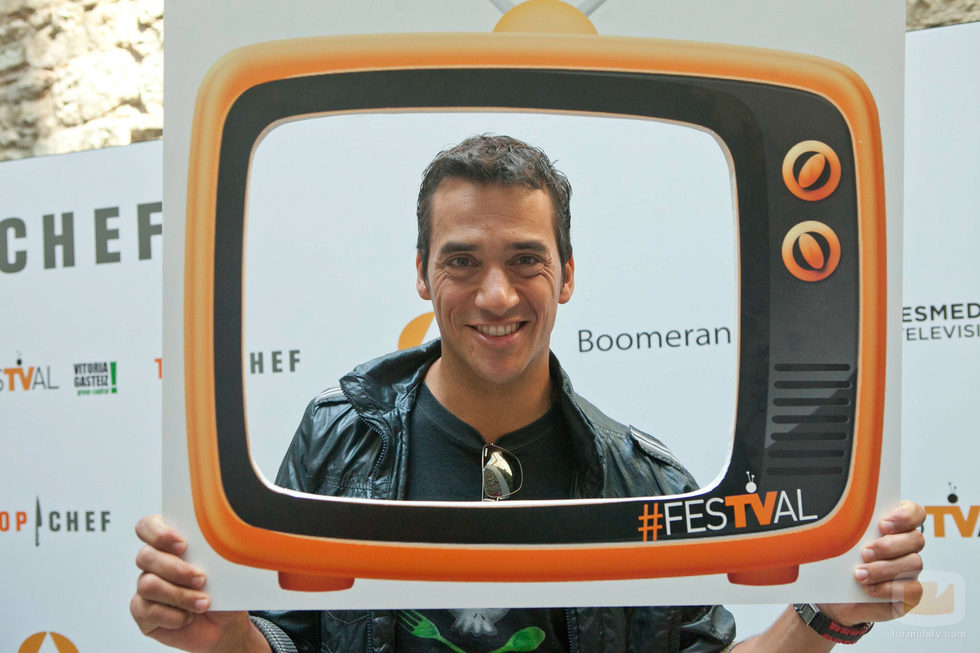 Yayo Daporta en la presentación de 'Top Chef'