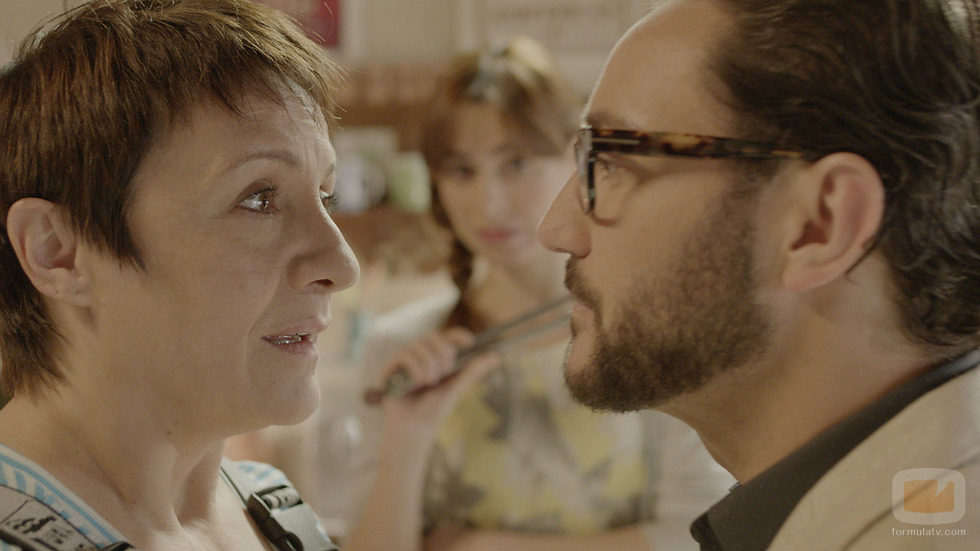 Blanca Portillo y Carlos Santos en 'Chiringuito de Pepe'
