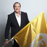 Antonio Jiménez luce la bandera de 13TV