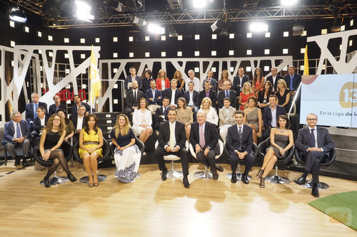 El equipo al completo de la nueva temporada de 13TV