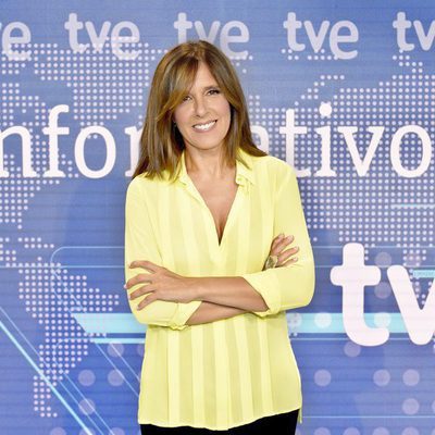 Ana Blanco en el Telediario de TVE