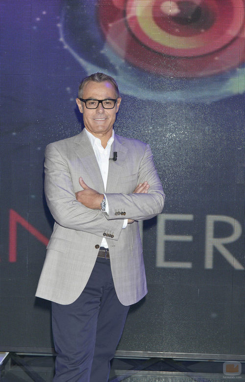 Jordi González posa en la presentación de 'Gran hermano 15'