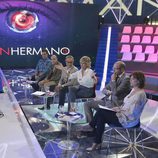 Mercedes Milá toma la palabra durante la rueda de prensa de 'Gran hermano 15'