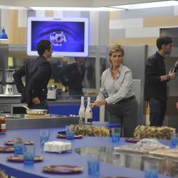 Mercedes Milá en la cocina de 'Gran Hermano 15'