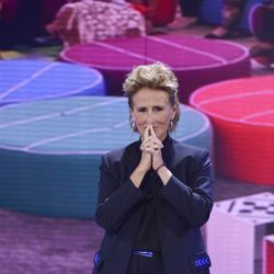 Mercedes Milá posa en la segunda gala de 'Gran hermano 15'