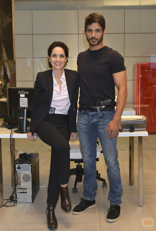 Adriana Ozores es la inspectora Rubio y Diego Martínez es Santa en 'Rabia'