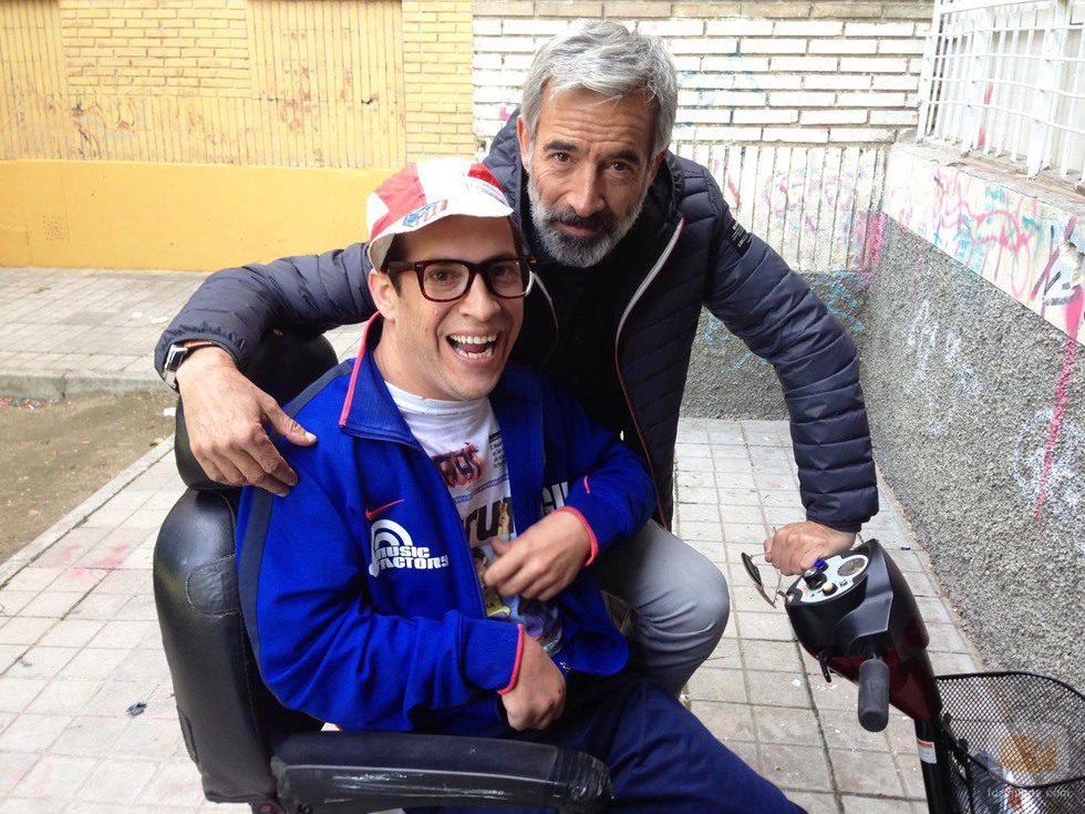 El Langui e Imanol Arias