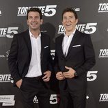 Arturo Valls y Manel Fuentes en la première de "Torrente 5"