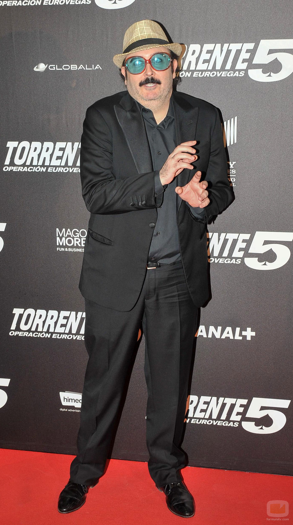 Carlos Areces en la première de "Torrente 5"