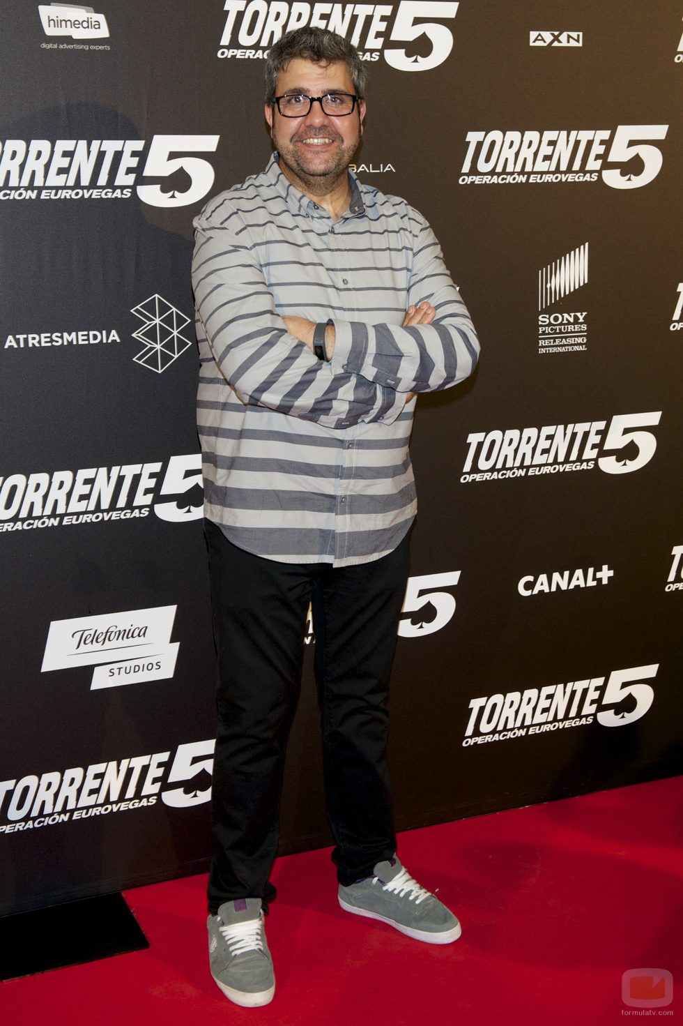 Florentino Fernández en la première de "Torrente 5"