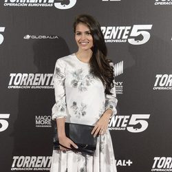Sara Sálamo en el estreno de "Torrente 5: Operación Eurovegas"