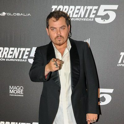Jimmy Barnatán en el estreno de "Torrente 5"