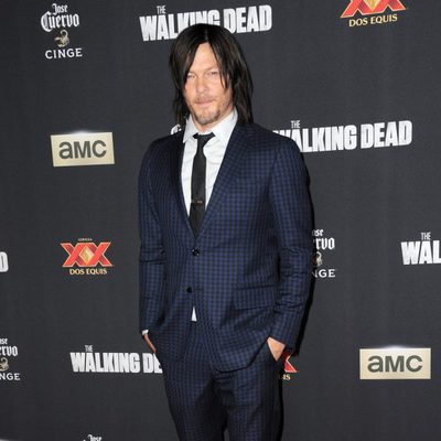 Norman Reedus en el estreno de la 5º temporada de 'The Walking Dead'