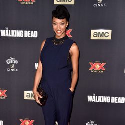 Sonequa Martin-Green en el estreno de la nueva temporada de 'The Walking Dead' 