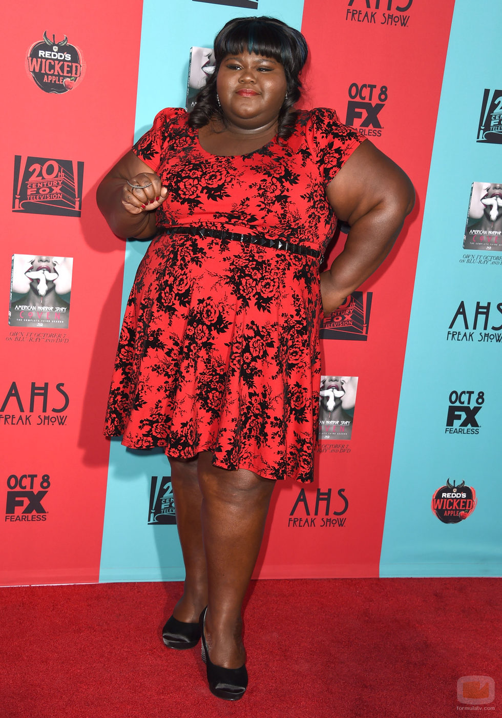 Gabourey Sidibe en el estreno de la nueva temporada de 'American Horror Story' 