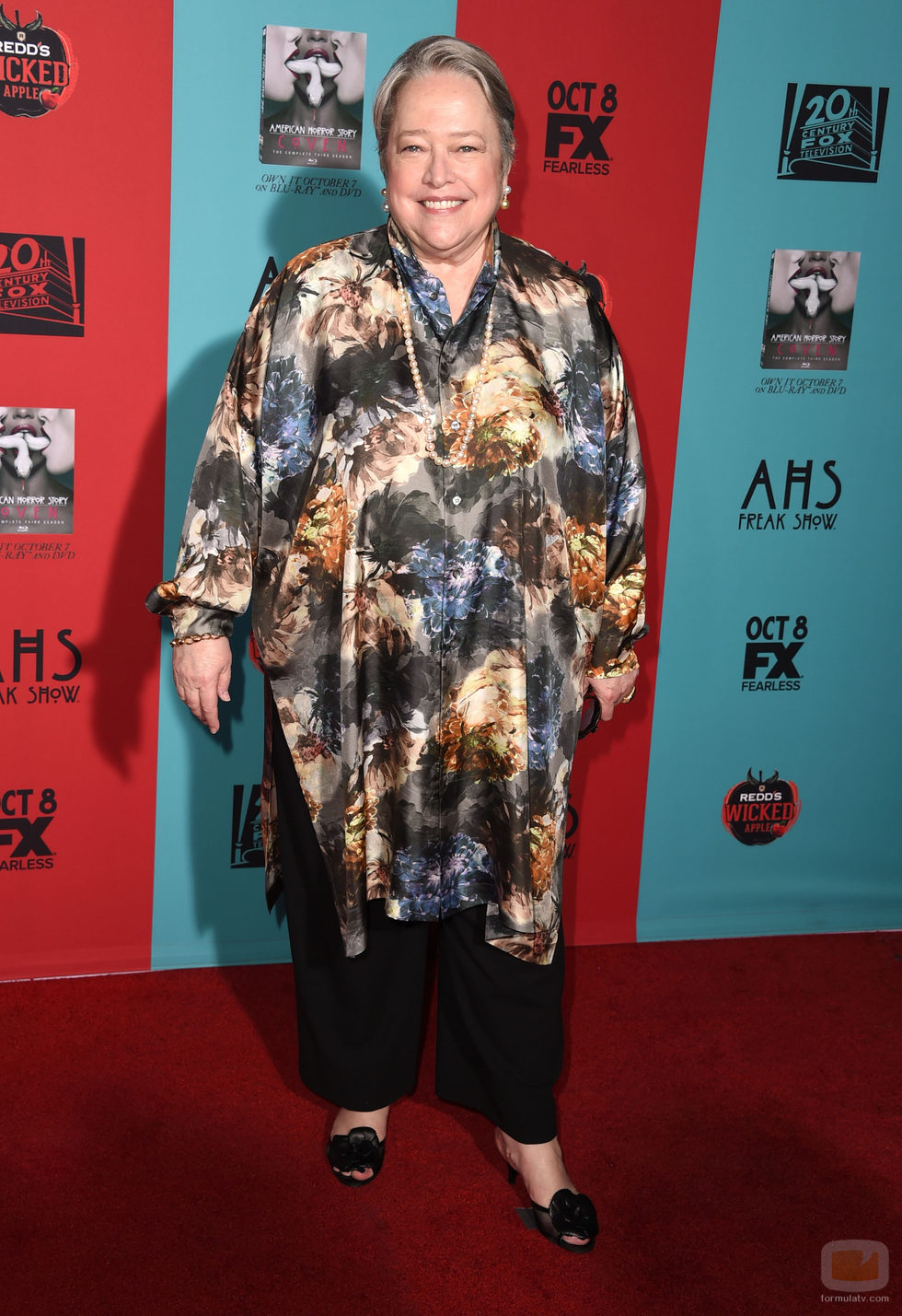 Kathy Bates en la première de 'American Horror Story: Freak Show' 