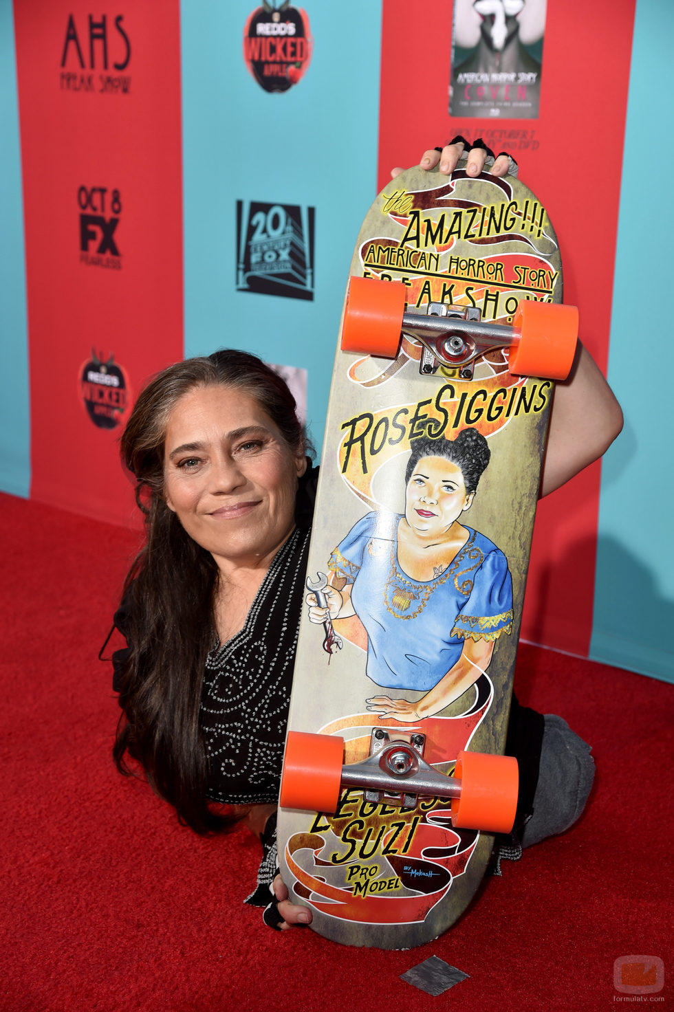Rose Siggins en la première de 'American Horror Story: Freak Show' 