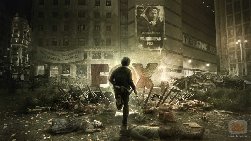 'The Walking Dead' en el evento Fox de Realidad Aumentada en Callao