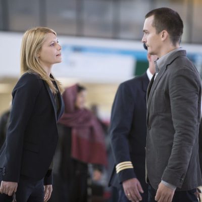 Claire Danes y Rupert Friend en 'Homeland'