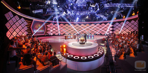 Panorámica general del plató de 'Boom'