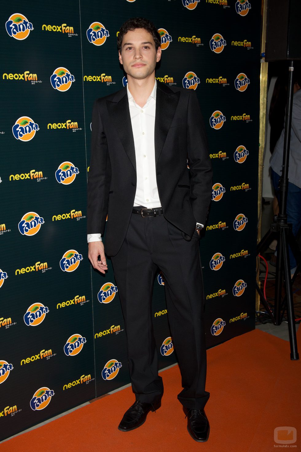 Álex Martínez en los Neox Fan Awards 2014