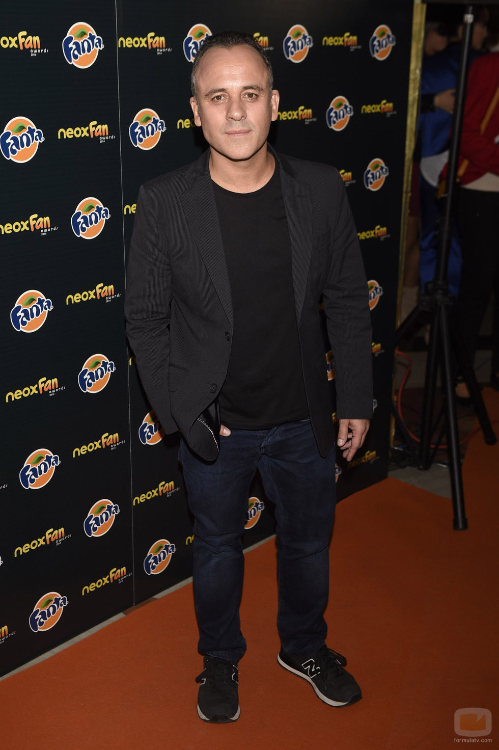 Javier Gutiérrez en los Neox Fan Awards 2014