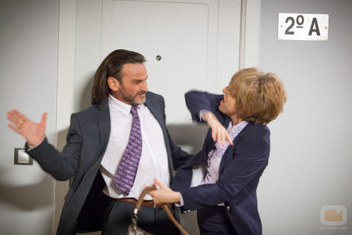 Anabel Alonso y Fernando Tejero en la octava temporada de 'La que se avecina'